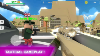 Herunterladen Block Gun 3D: FPS Shooter PvP Aktion für Android Bildschirmfoto 5