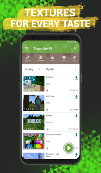 Herunterladen TLauncher PE for Minecraft Unterhaltung für Android Bildschirmfoto 3