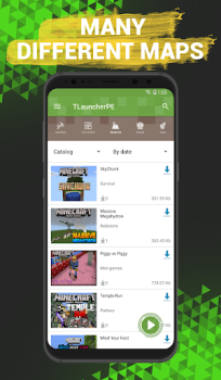 Herunterladen TLauncher PE for Minecraft Unterhaltung für Android Bildschirmfoto 4