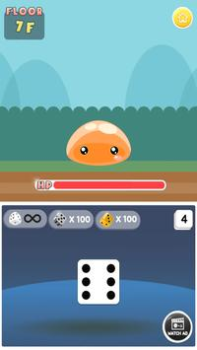 Herunterladen Dice Dungeon Gelegentlich für Android Bildschirmfoto 2