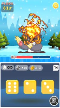 Herunterladen Dice Dungeon Gelegentlich für Android Bildschirmfoto 6