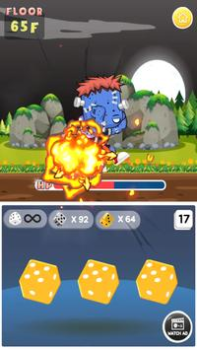 Herunterladen Dice Dungeon Gelegentlich für Android Bildschirmfoto 7