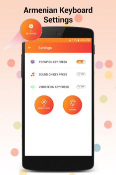Herunterladen Armenian Keyboard Werkzeuge für Android Bildschirmfoto 7