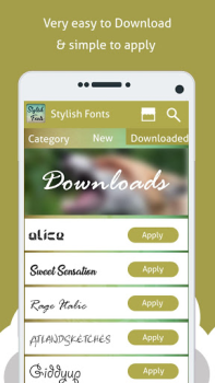 Herunterladen Stylish Fonts Personalisierung für Android Bildschirmfoto 3
