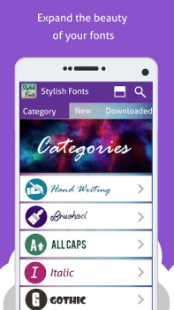 Herunterladen Stylish Fonts Personalisierung für Android Bildschirmfoto 4