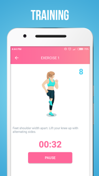 Herunterladen Fitness für Frauen Gesundheit & Fitness für Android Bildschirmfoto 5