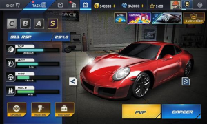 Herunterladen Street Racing HD Rennen für Android Bildschirmfoto 2