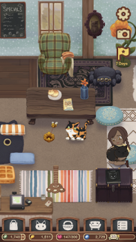 Herunterladen Furistas Katzen-Café Gelegentlich für Android Bildschirmfoto 5