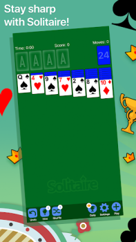 Herunterladen Solitaire + Card Game by Zynga Kartenspiele für Android Bildschirmfoto 7
