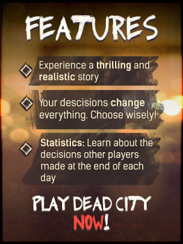 Herunterladen DEAD CITY - Choose Your Story Rollenspiele für Android Bildschirmfoto 7
