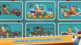 Herunterladen Autobauer Kit Spiel für Kids Rennen für Android Bildschirmfoto 2