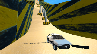 Herunterladen Beam Drive Crash Simulator Rennen für Android Bildschirmfoto 2