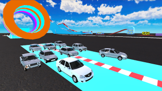 Herunterladen Beam Drive Crash Simulator Rennen für Android Bildschirmfoto 4