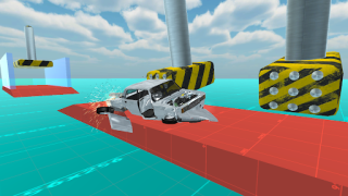 Herunterladen Beam Drive Crash Simulator Rennen für Android Bildschirmfoto 5