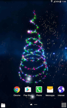 Herunterladen 3D Christmas Tree Wallpaper Personalisierung für Android Bildschirmfoto 6