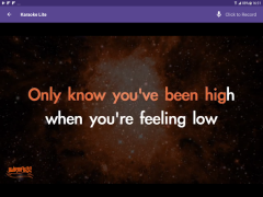 Herunterladen Karaoke Lite: Sing & Record Unterhaltung für Android Bildschirmfoto 7