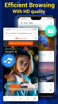 Herunterladen Browser für Android Kommunikation für Android Bildschirmfoto 4