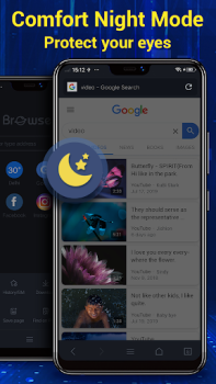Herunterladen Browser für Android Kommunikation für Android Bildschirmfoto 7