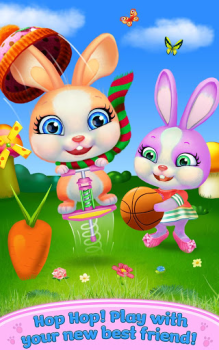 Herunterladen Baby Bunny - Mein Haustier Gelegentlich für Android Bildschirmfoto 5