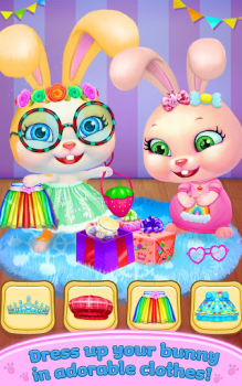 Herunterladen Baby Bunny - Mein Haustier Gelegentlich für Android Bildschirmfoto 6