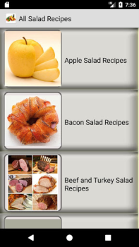 Herunterladen All Salad Recipes Essen & Trinken für Android