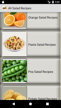 Herunterladen All Salad Recipes Essen & Trinken für Android Bildschirmfoto 4
