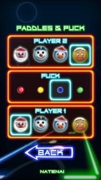 Herunterladen Glow Hockey Arkade für Android Bildschirmfoto 4