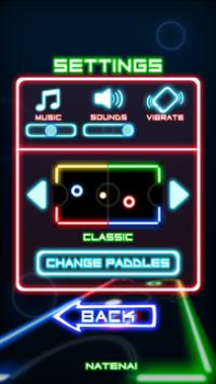 Herunterladen Glow Hockey Arkade für Android Bildschirmfoto 5