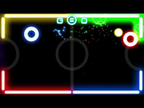 Herunterladen Glow Hockey Arkade für Android Bildschirmfoto 8
