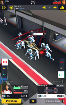 Herunterladen F1 Clash - Motorsport-Manager Rennen für Android Bildschirmfoto 2