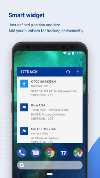 Herunterladen ALL-IN-ONE Paketverfolgung Arbeit für Android Bildschirmfoto 5