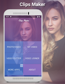 Herunterladen Clips Maker Video-Player und -Editoren für Android Bildschirmfoto 2