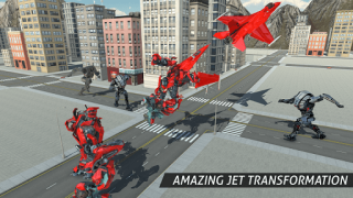 Herunterladen Luftroboter-Spiel Aktion für Android Bildschirmfoto 2