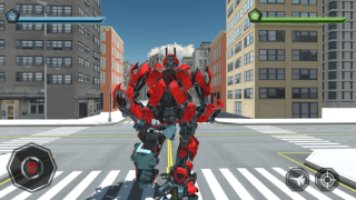 Herunterladen Luftroboter-Spiel Aktion für Android Bildschirmfoto 4
