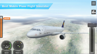 Herunterladen Flugzeugspiel Echter Flieger Simulatoren für Android Bildschirmfoto 2