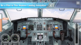 Herunterladen Flugzeugspiel Echter Flieger Simulatoren für Android Bildschirmfoto 3
