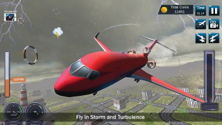 Herunterladen Flugzeugspiel Echter Flieger Simulatoren für Android Bildschirmfoto 7