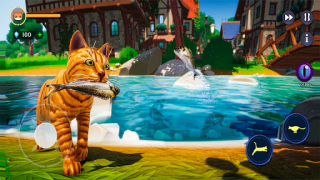 Herunterladen Little Cat Kitty Big City 3D Rollenspiele für Android Bildschirmfoto 5