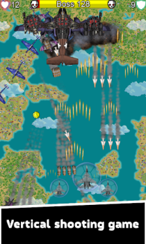 Herunterladen Aircraft Wargame 1 Aktion für Android Bildschirmfoto 6