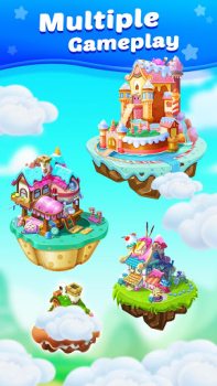 Herunterladen Süßigkeitsfieber Puzzle-Spiele für Android Bildschirmfoto 4