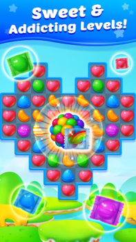 Herunterladen Süßigkeitsfieber Puzzle-Spiele für Android Bildschirmfoto 5
