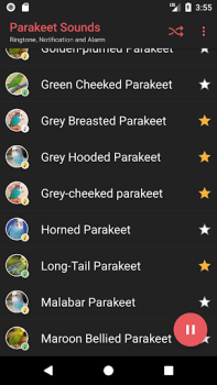 Herunterladen Appp.io - Parakeet Sounds Unterhaltung für Android Bildschirmfoto 3
