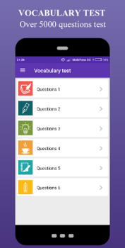 Herunterladen English Grammar Test - Grammar Bildung für Android Bildschirmfoto 3
