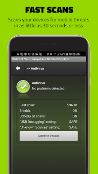 Herunterladen Webroot Werkzeuge für Android Bildschirmfoto 2