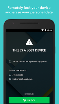 Herunterladen Antivirus & Sicherheit Lookout Werkzeuge für Android Bildschirmfoto 6
