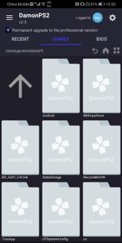 Herunterladen DamonPS2 Pro PS2 Emulator PSP Aktion für Android Bildschirmfoto 4