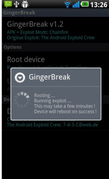 Herunterladen GingerBreak Werkzeuge für Android Bildschirmfoto 2