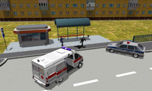 Herunterladen Ambulance Simulator 3D Simulatoren für Android Bildschirmfoto 3