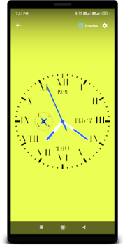 Herunterladen Clock Live Wallpaper Werkzeuge für Android Bildschirmfoto 5