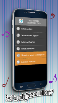 Herunterladen Best Funny Ringtones Free Musik und Audio für Android Bildschirmfoto 2